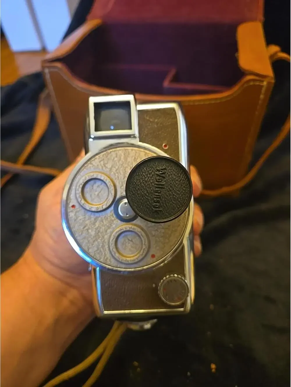 Vintage Revere 8 Model 44 8mm Movie Camera With Case